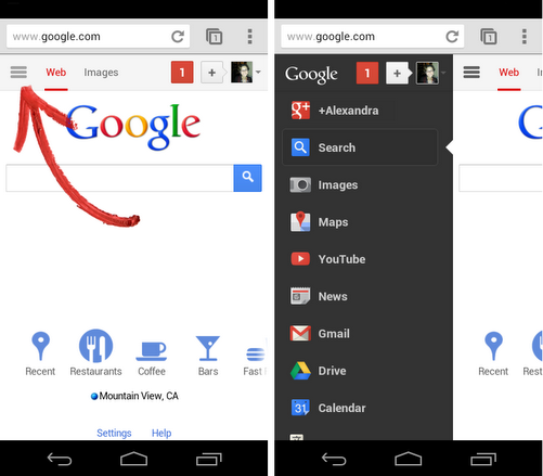 Google Revamps Homepage for Mobile Phones